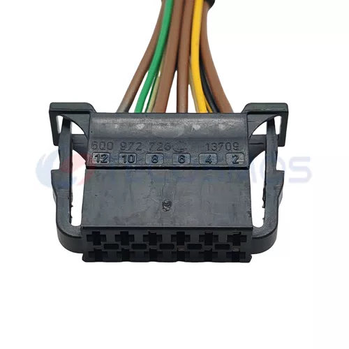 Waterproof Wire Connector Cable Harness Automotive Housing Connector for Volkswagen Audi 12pin Female 3B0972726 - image 4